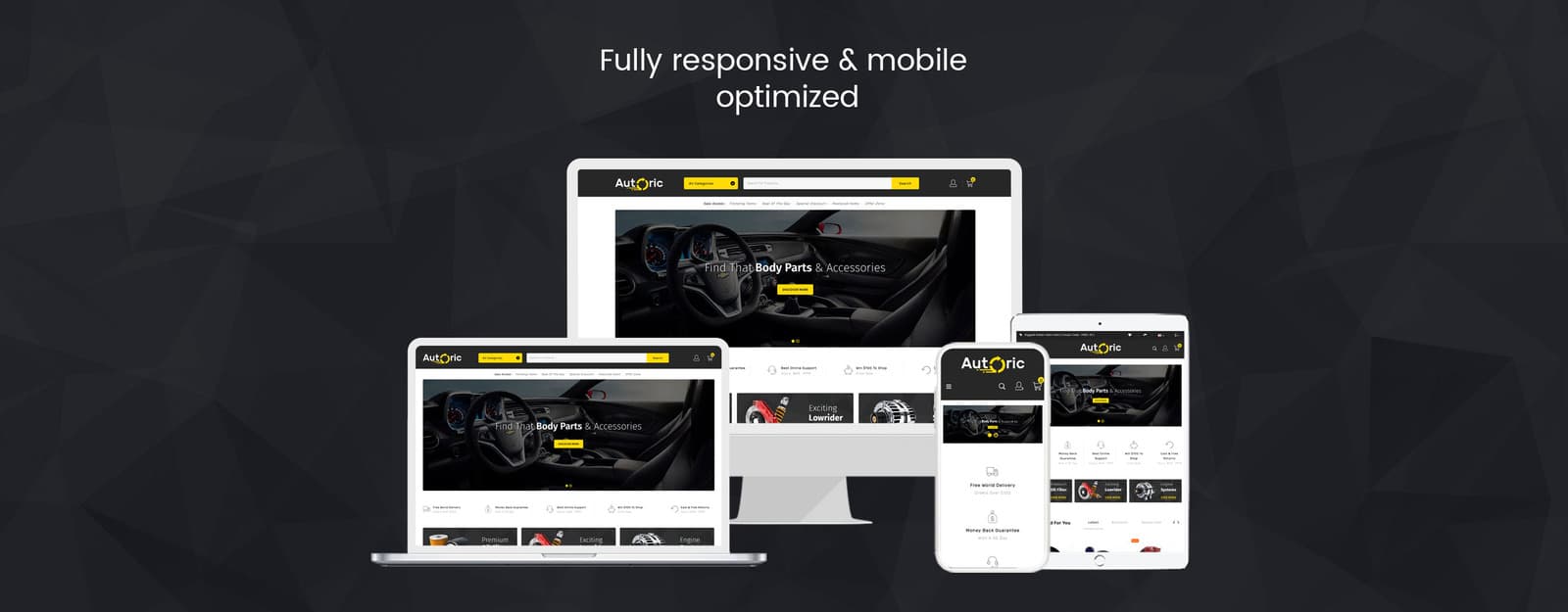 Autoric - Spare Parts Store and Tools Store OpenCart Template - Screenshot 6