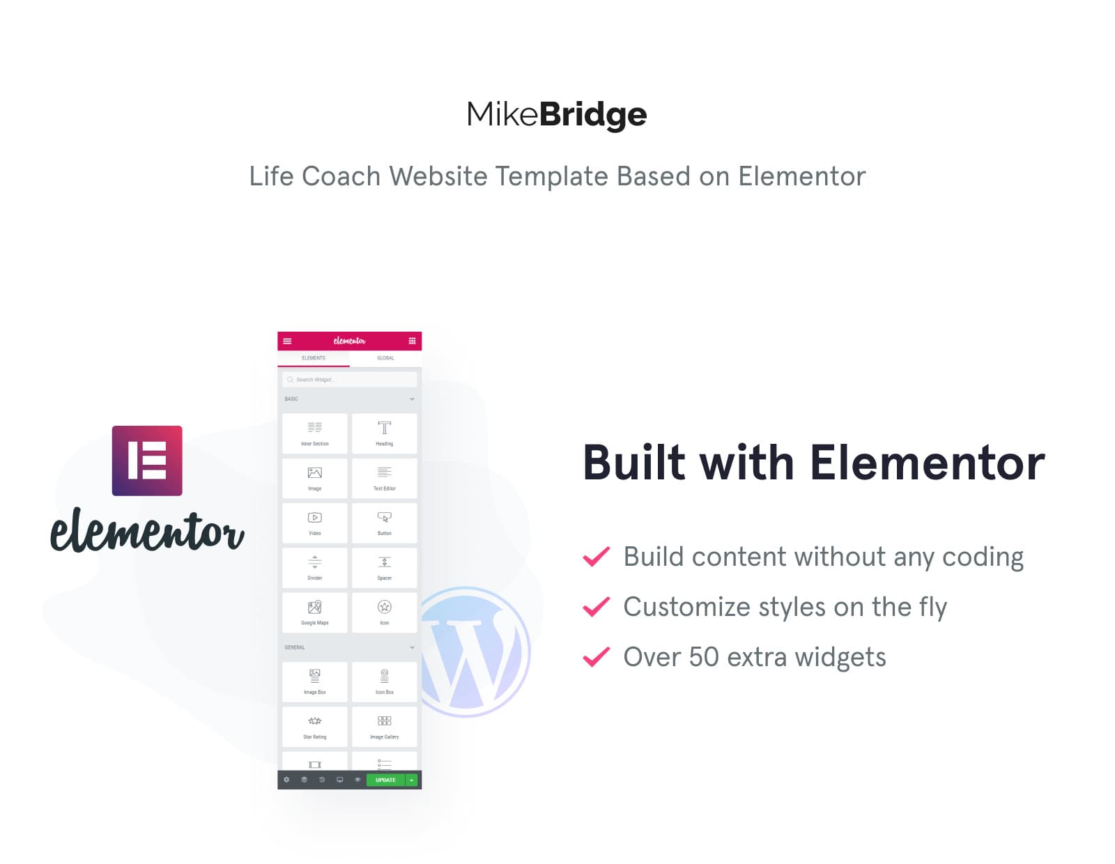 Mike Bridge - Speaker & Life Coach WordPress Theme - Screenshot 6
