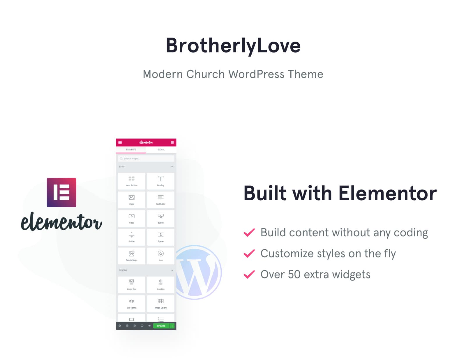BrotherlyLove - Religious WordPress Theme for Church Website - Screenshot 6