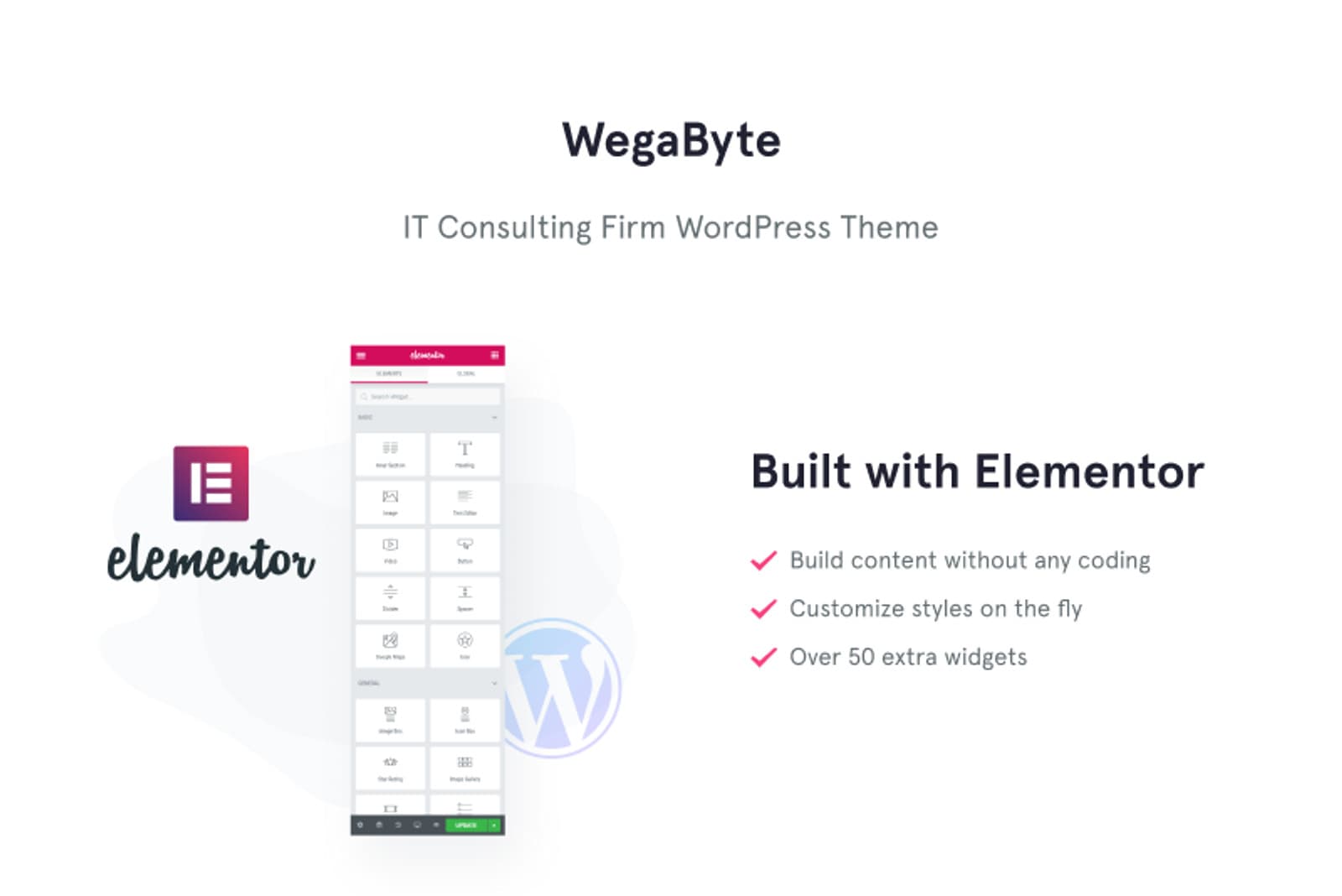 WegaByte - IT Consulting WordPress Elementor Theme - Screenshot 6