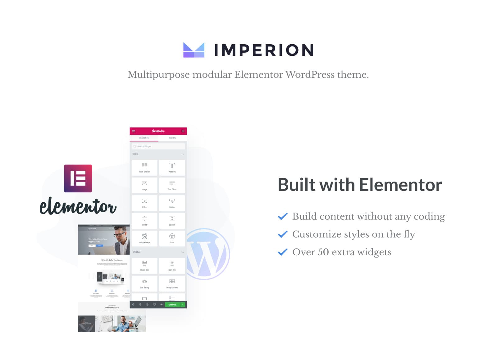 Imperion - Multipurpose Corporate WordPress Theme - Screenshot 6