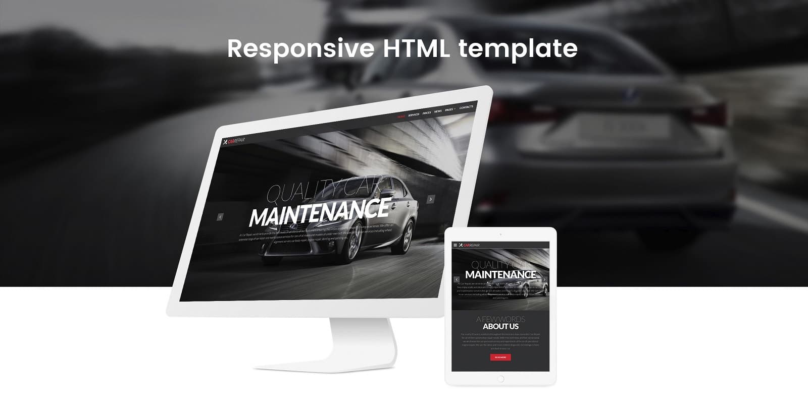 Car Repair - Auto Repair Service Website Template - Screenshot 8