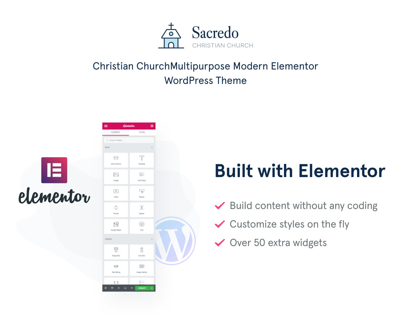Sacredo - Responsive Religious WordPress Theme for Church Community - Screenshot 6