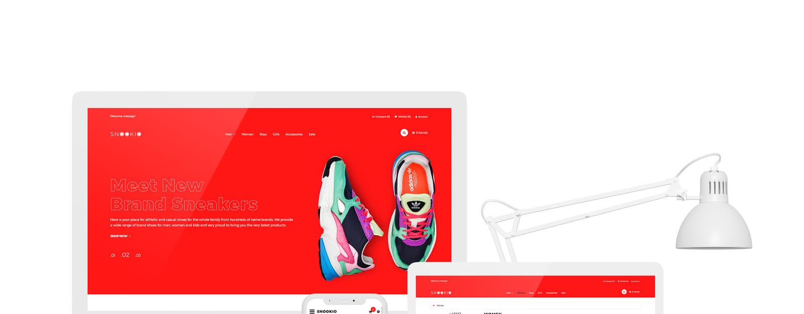 Snookio - Shoe Store eCommerce Clean OpenCart Template - Screenshot 6