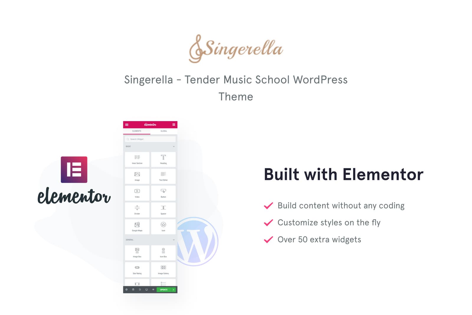 Singerella - Art & Music School WordPress Theme - Screenshot 6