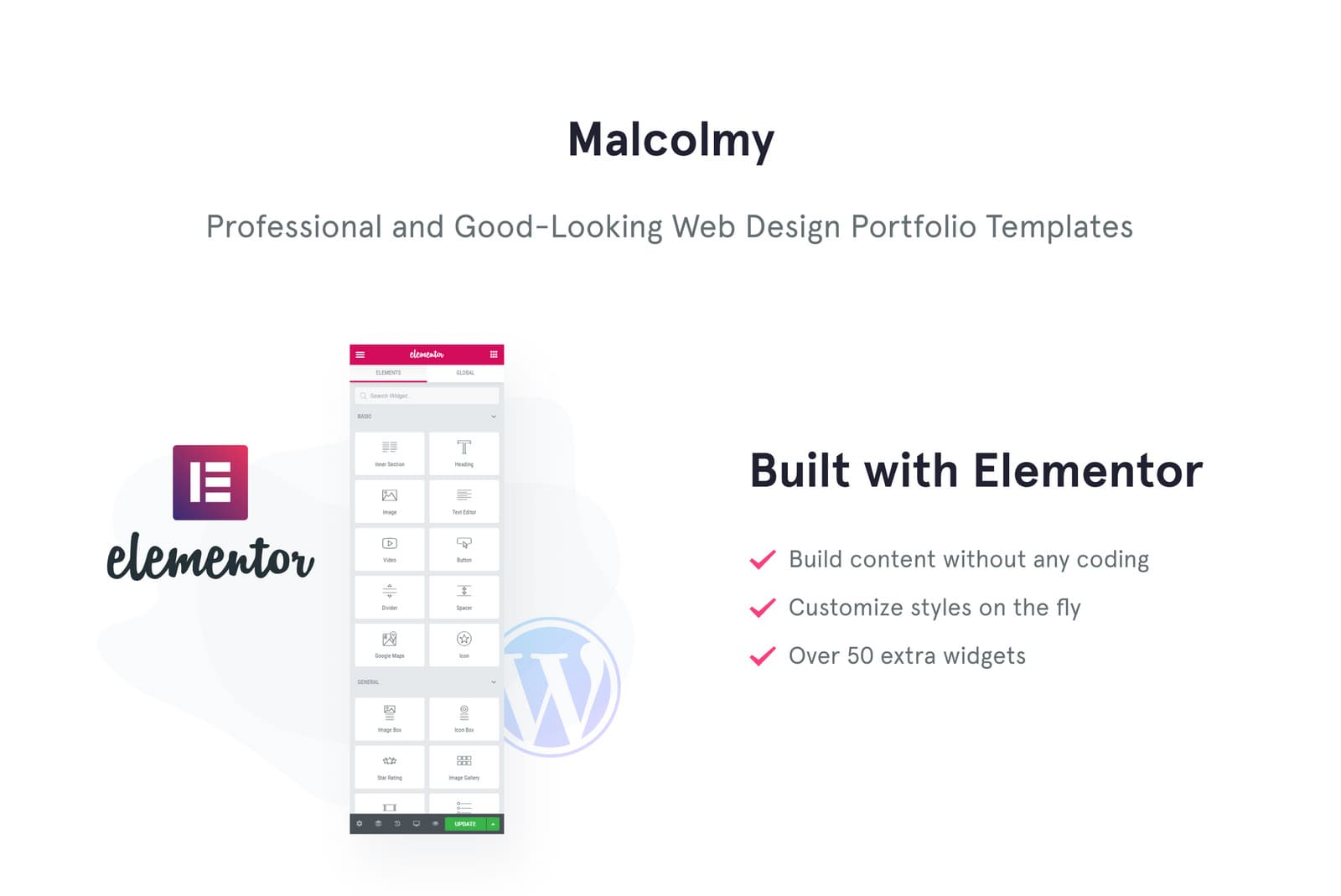 MalcolmY - Freelance Portfolio WordPress Theme for Professional Services Website - Screenshot 6