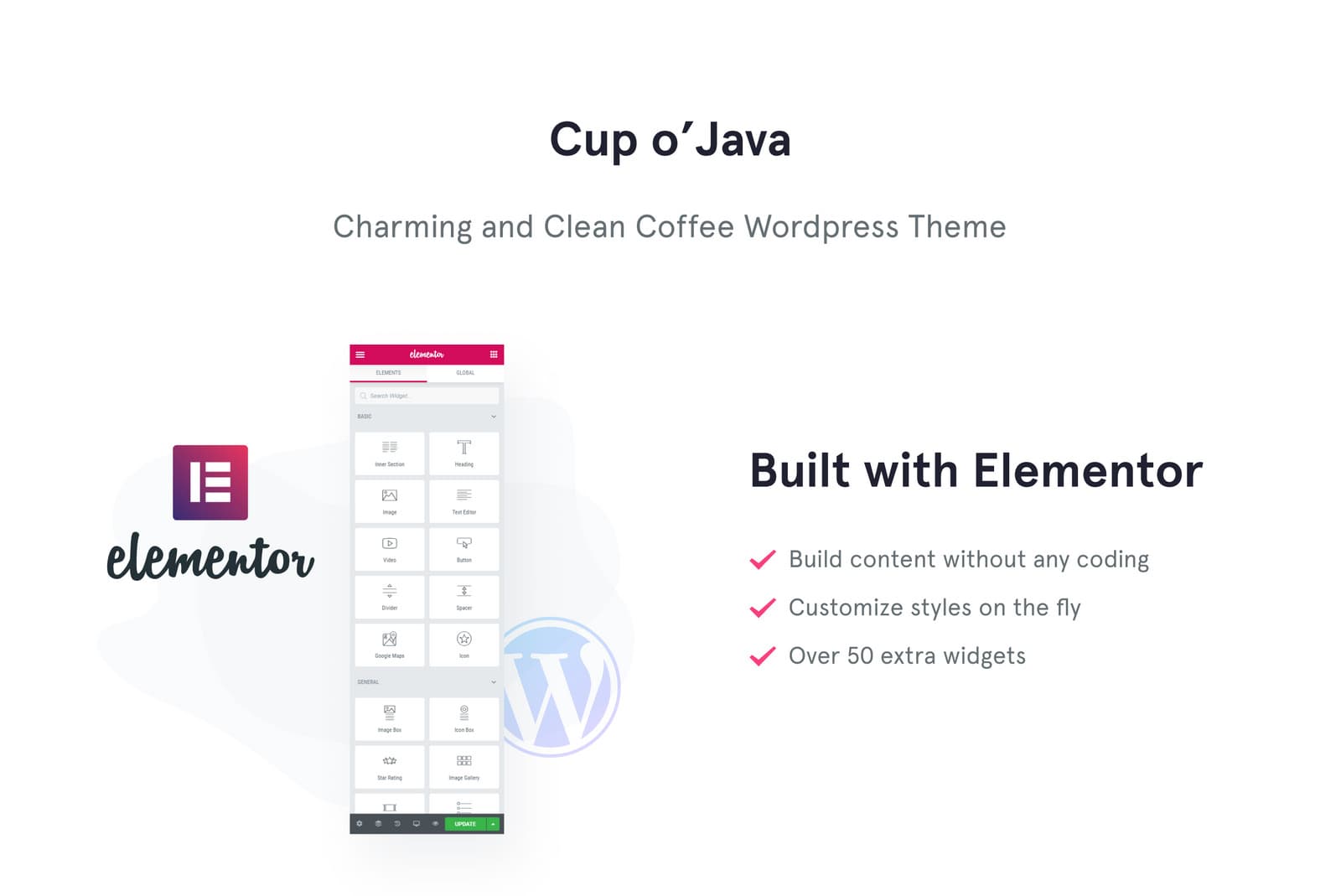 Cup o' Java - Coffee Shop Responsive WordPress Theme - Screenshot 6
