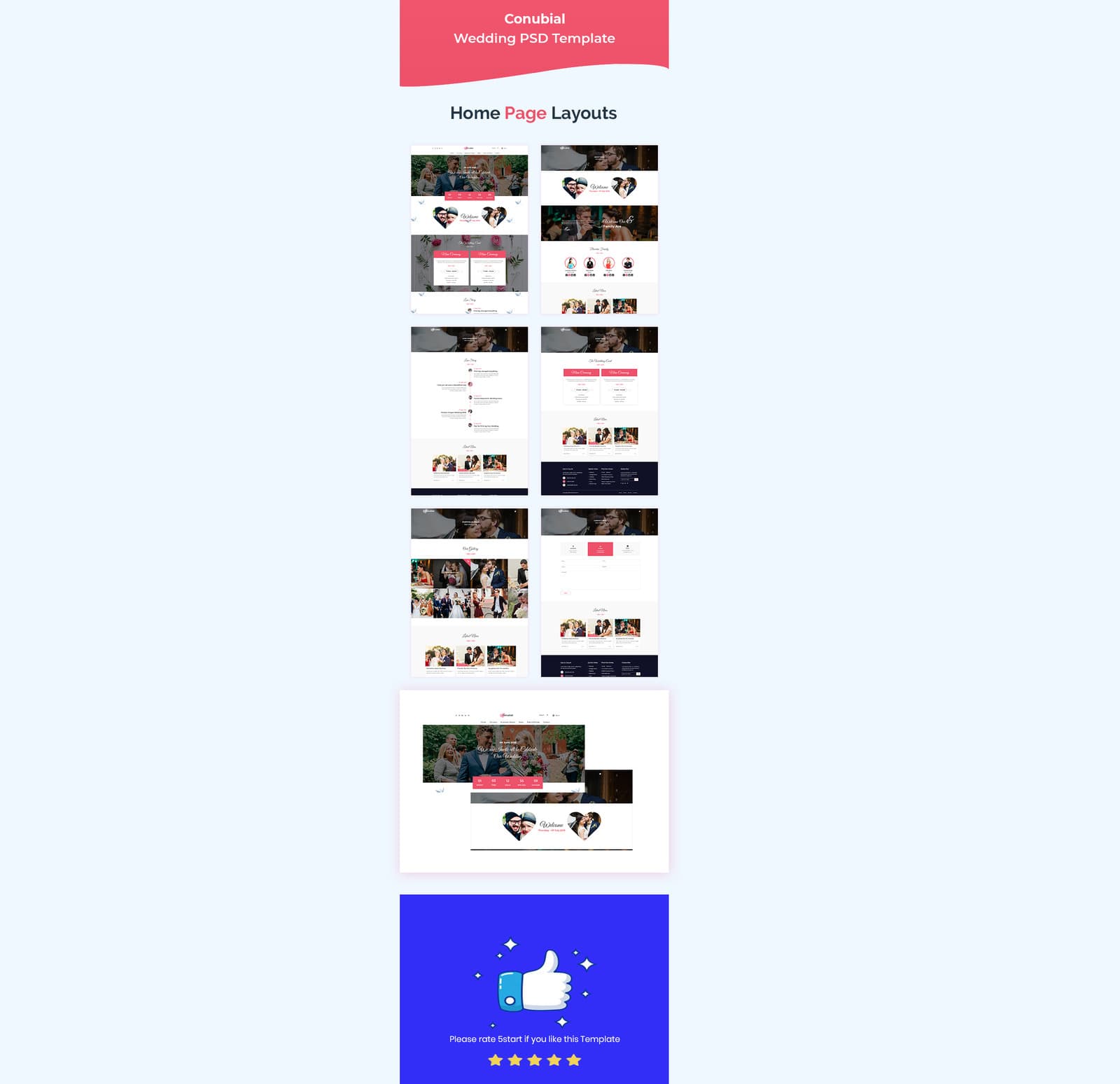 Dress - Wedding PSD Template - Screenshot 6