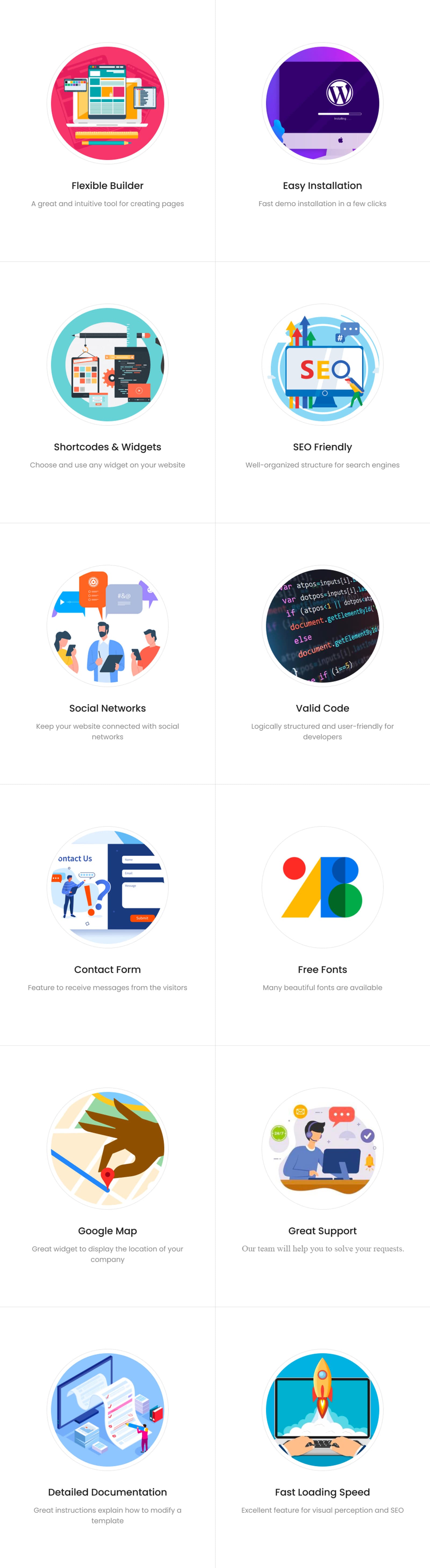 Turbolink Web Hosting and Internet Company WordPress Theme - Screenshot 6