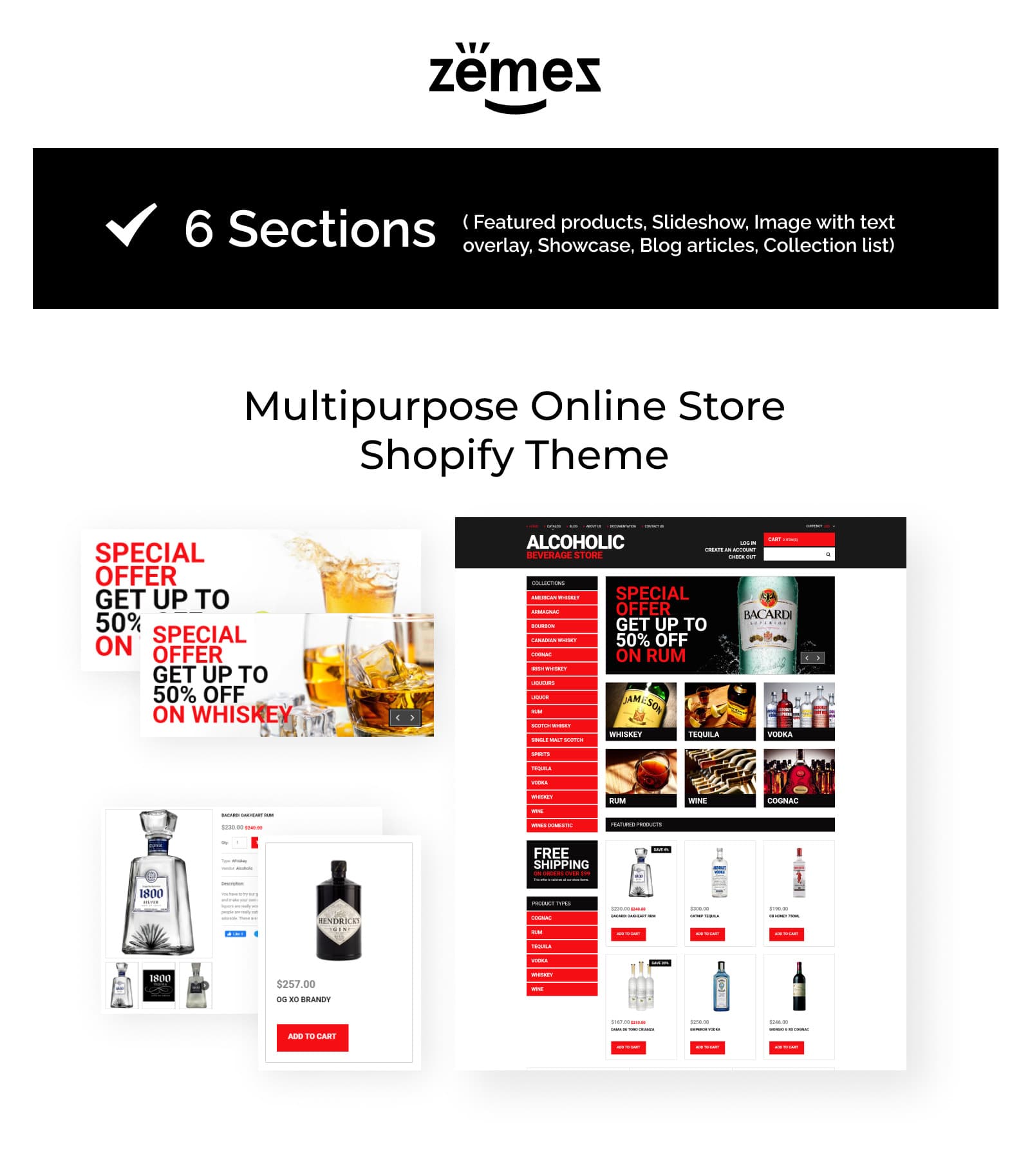 Your Beverage Store Shopify Theme - Screenshot 6