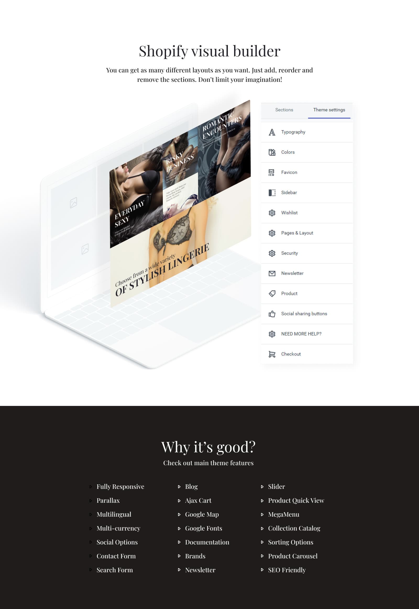 Lingerie Responsive Shopify Theme for Underwear - Screenshot 8