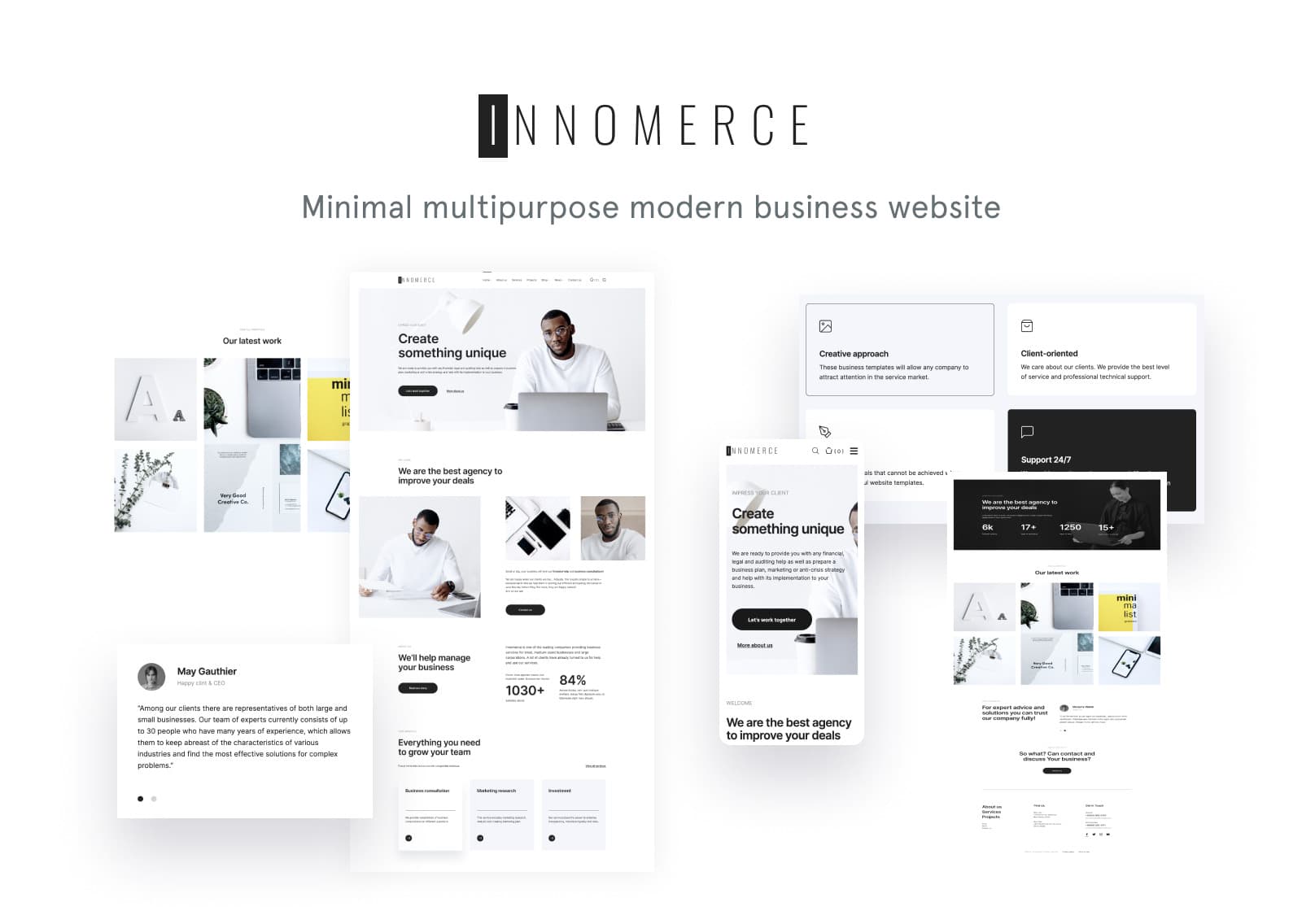 Innomerce - Multipurpose Business WordPress Elementor Theme - Screenshot 6