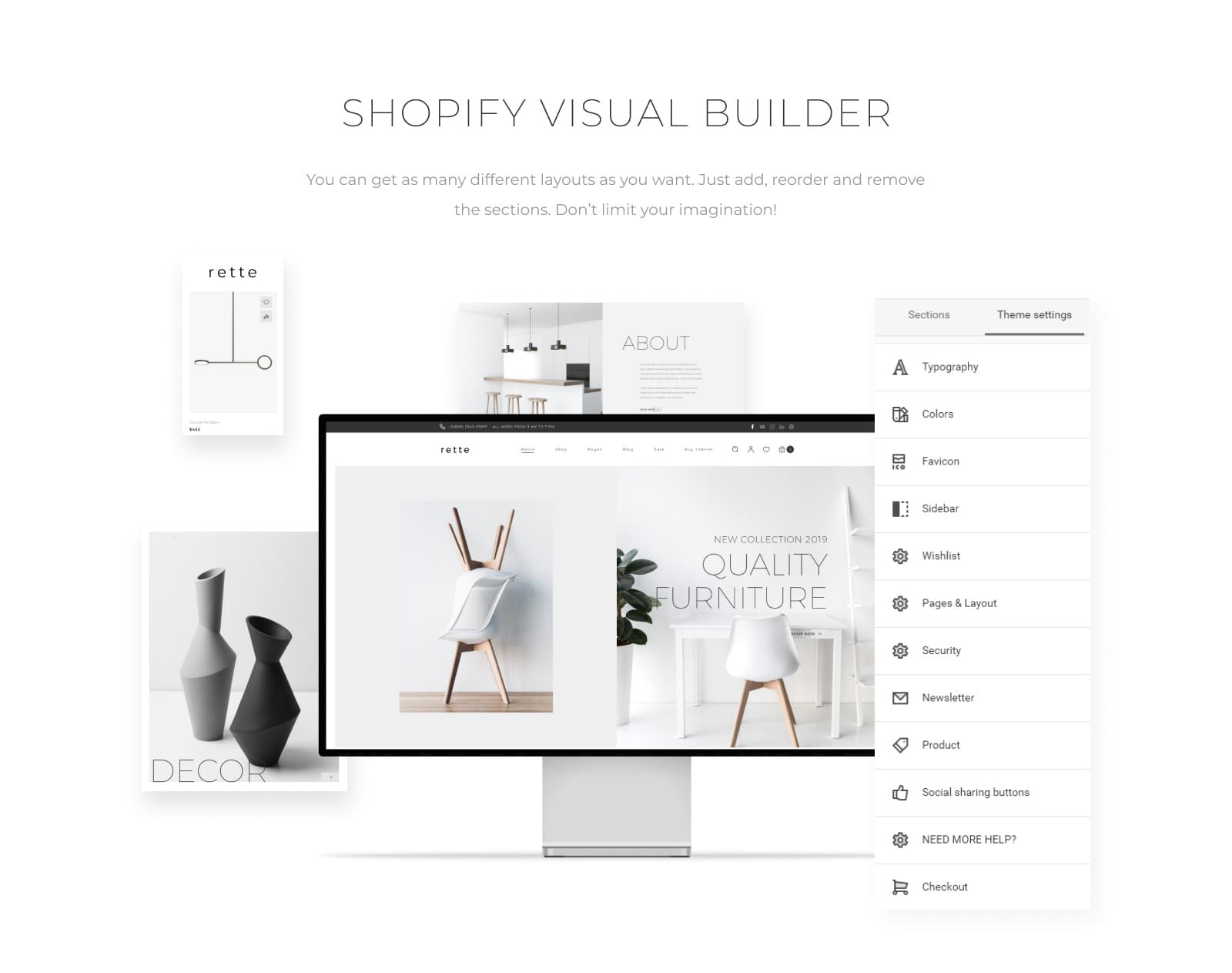 Rette - Furniture Multipage Minimalistic Shopify Theme - Screenshot 10