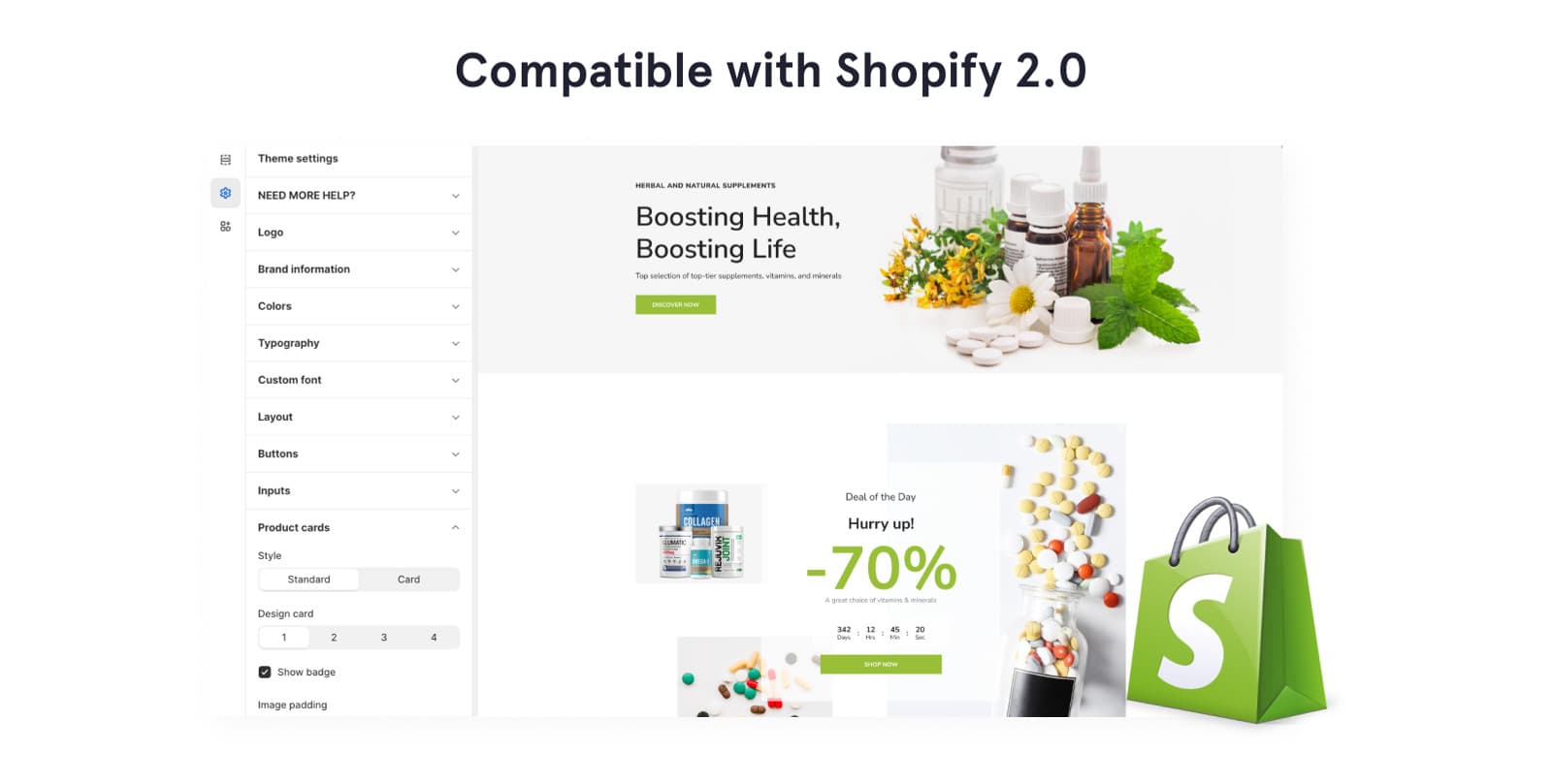 Nutrivibe Hub - Nutrition Supplements Shopify Online Store 2.0 Theme - Screenshot 8