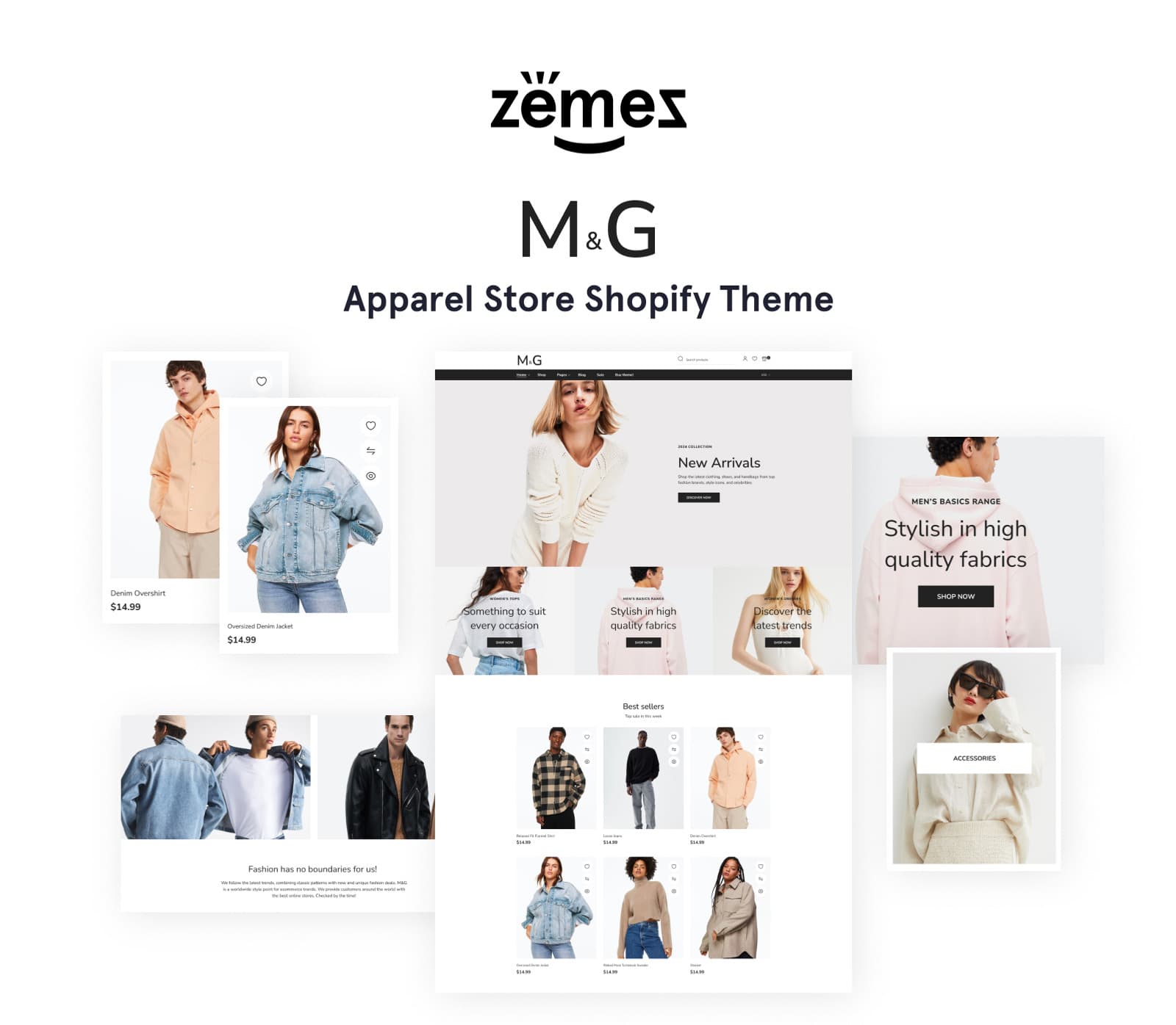 M & G - Apparel Responsive Clean Design Shopify Theme - Screenshot 6