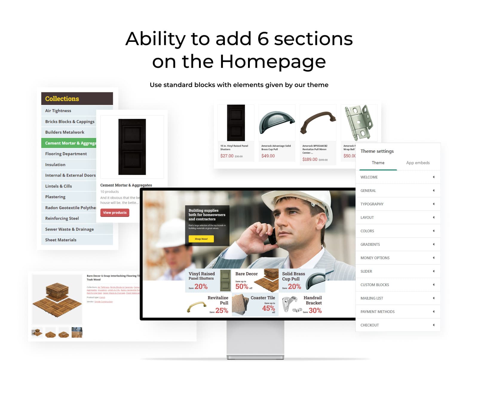Simple Construction Shopify Theme - Screenshot 8