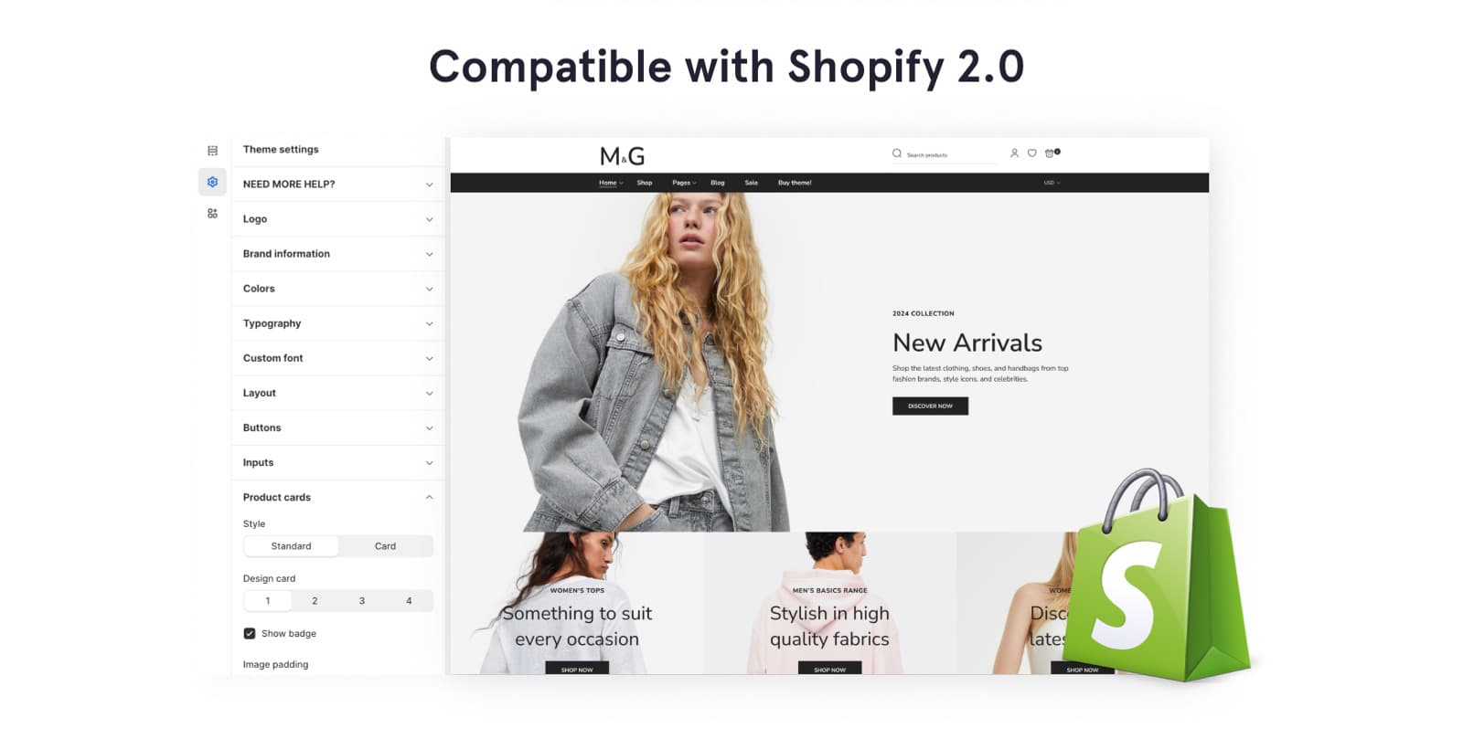 M & G - Apparel Responsive Clean Design Shopify Theme - Screenshot 8