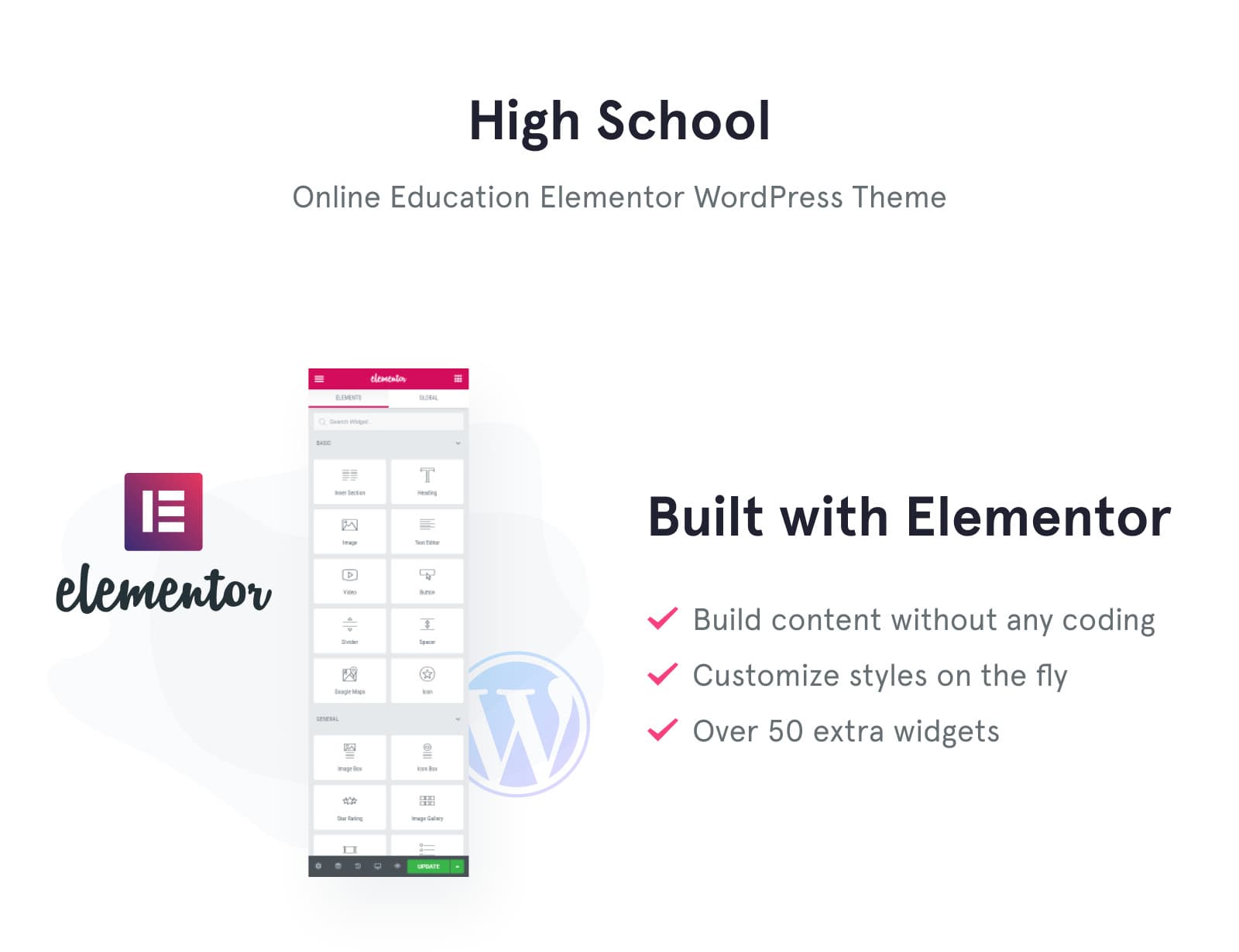 High School - Online Learning & Education WordPress Elementor Theme - Screenshot 6