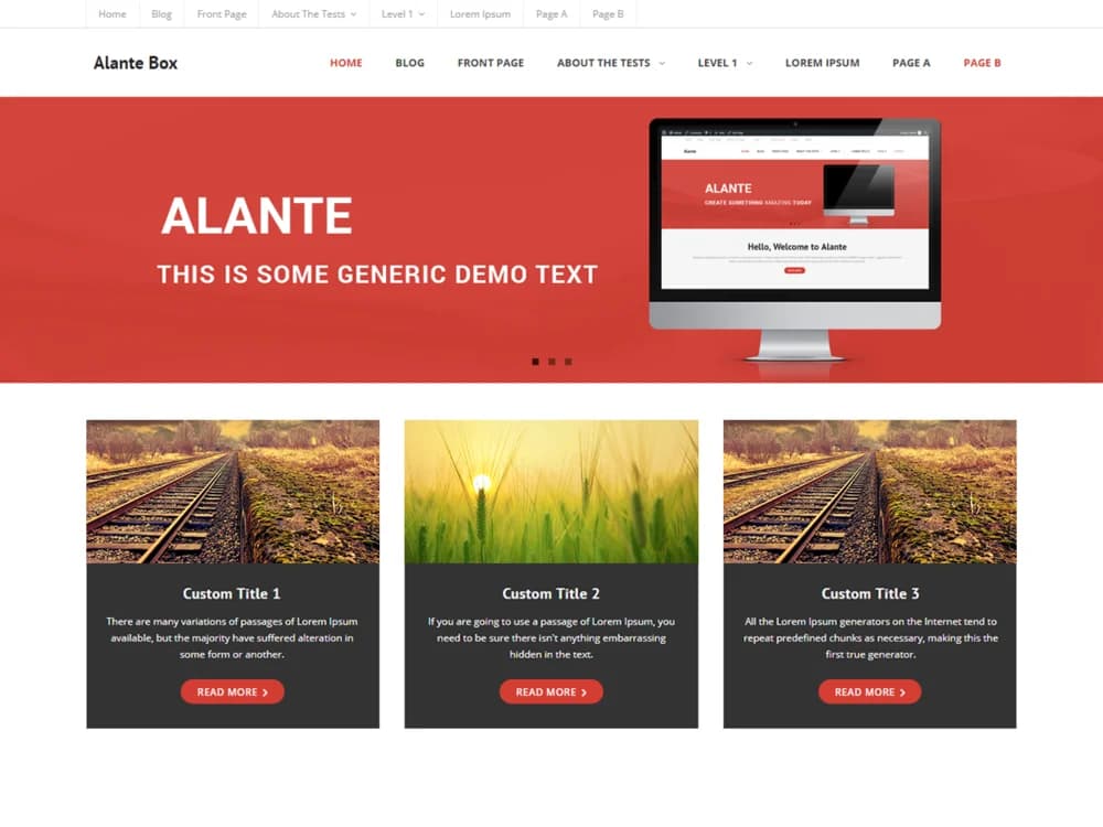 Alante Boxed