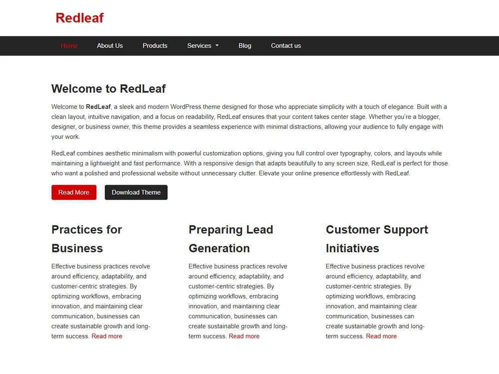 Redleaf