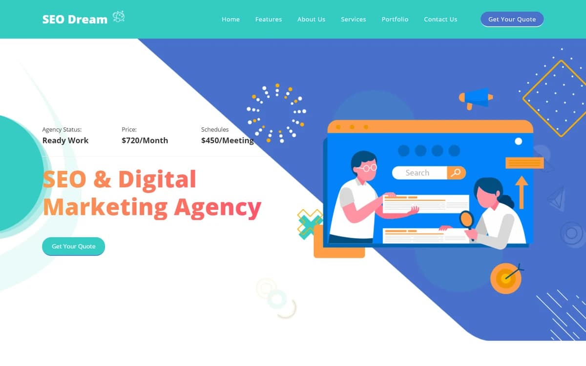 Seo Dr Free HTML Template