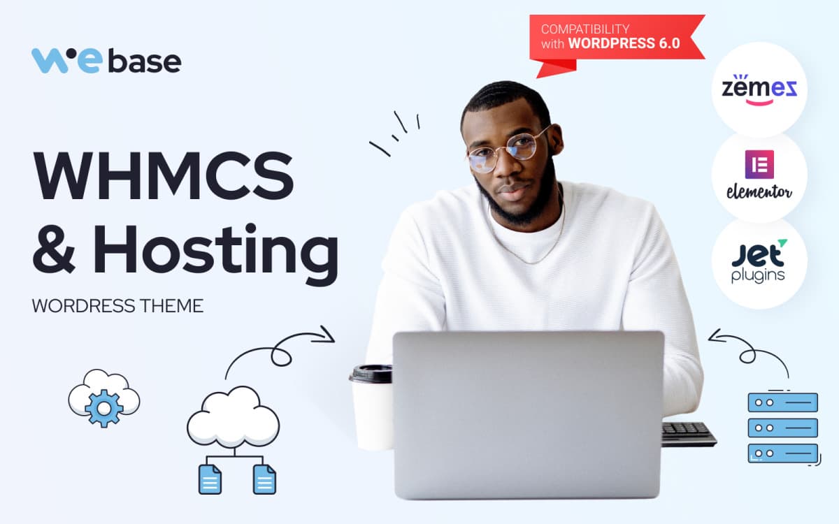 Webase - WHMCS Provider & Web Hosting WordPress Theme