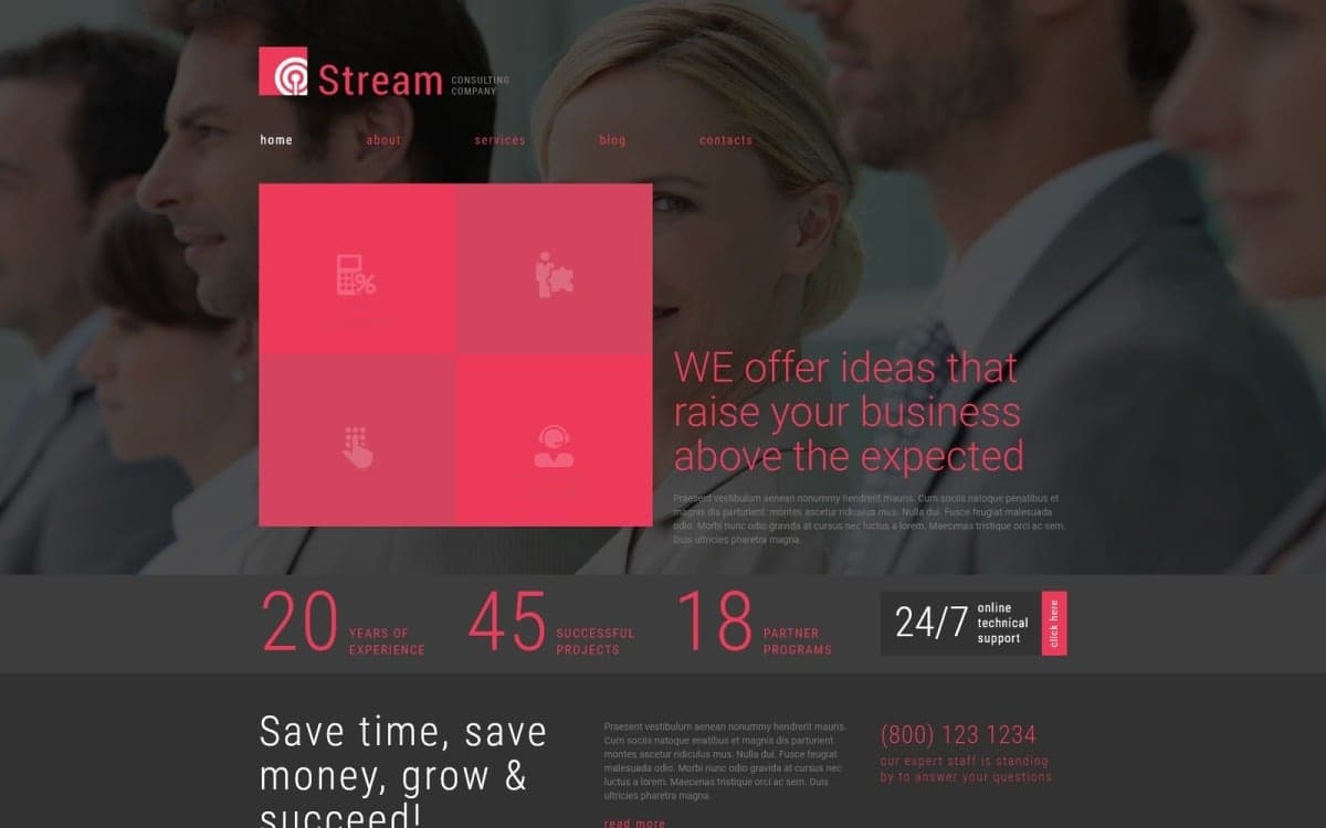 Business Consulting Company Joomla Template