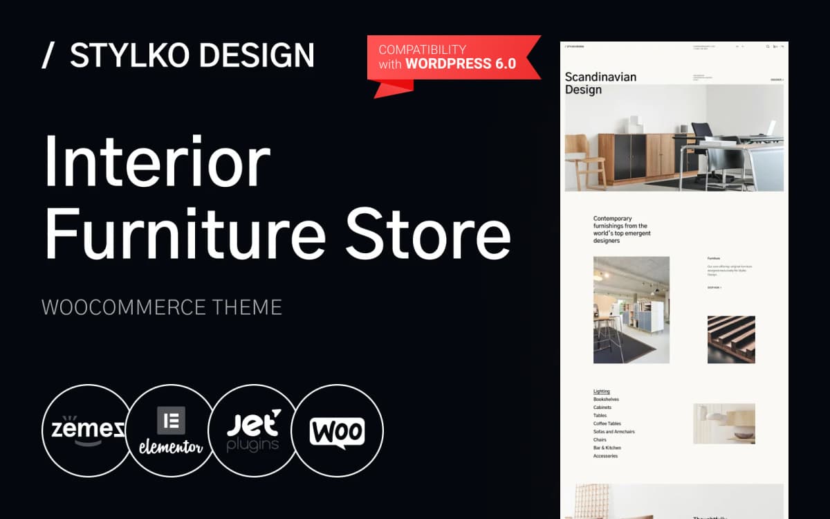Stylko - Home Decor & Furniture Interior WordPress Theme