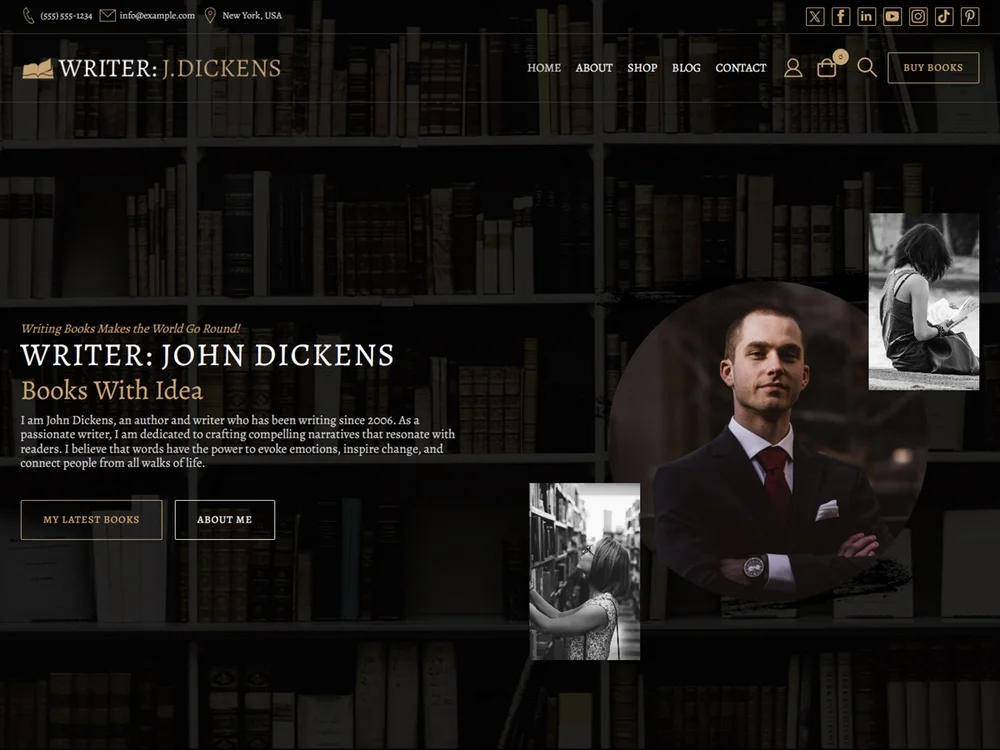 Author: Writer WDA — Free WordPress Theme | TemplateWitch — TemplateWitch