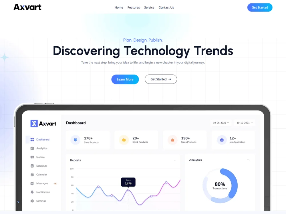 Axvart — Free WordPress Theme | TemplateWitch — TemplateWitch