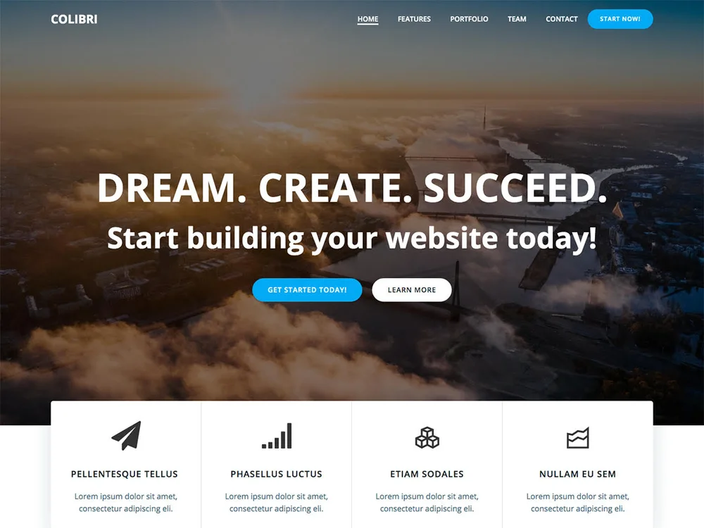 Colibri WP — Free WordPress Theme | TemplateWitch — TemplateWitch