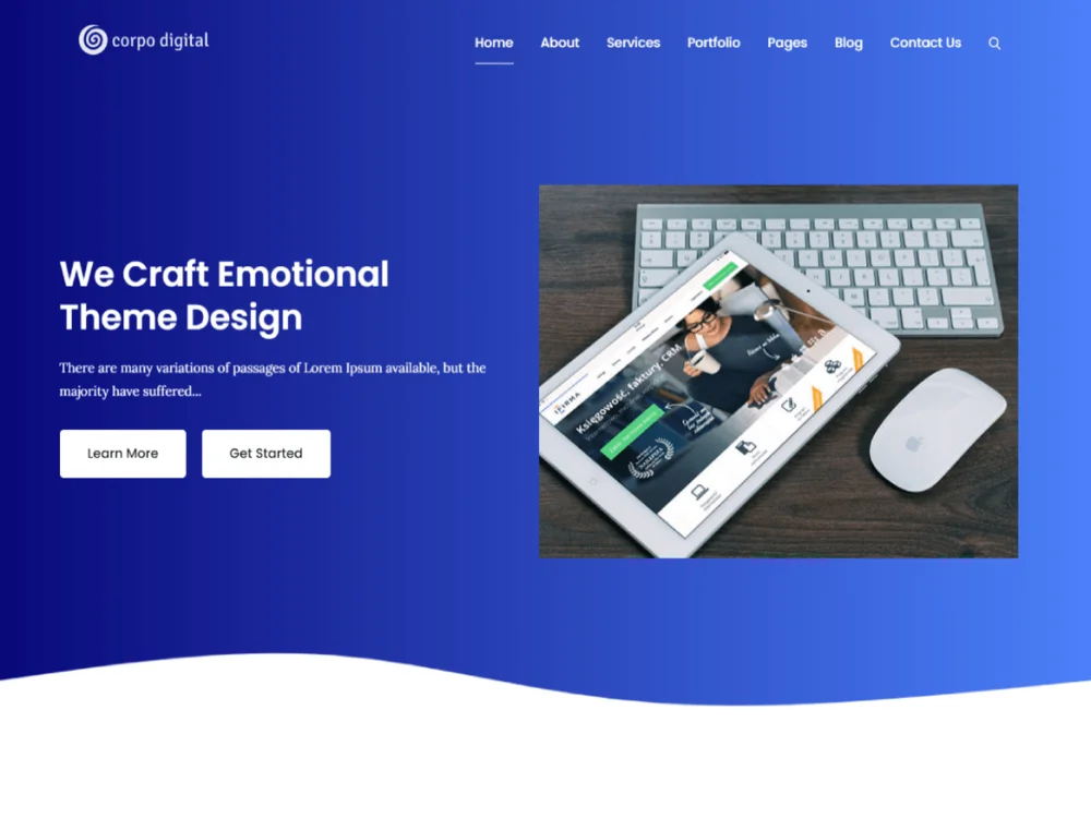 Corpo Digital — Free WordPress Theme | TemplateWitch — TemplateWitch
