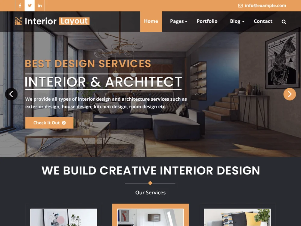 Interior Layout — Free WordPress Theme | TemplateWitch — TemplateWitch
