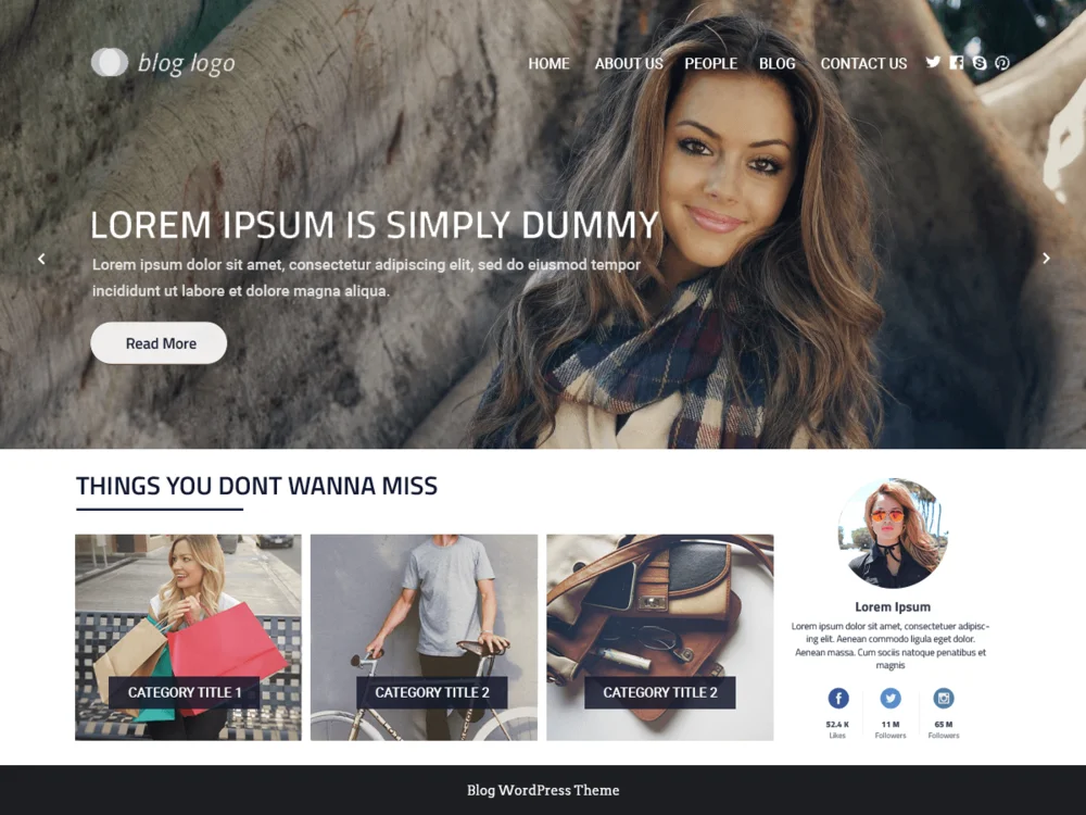 Perfect Blog — Free WordPress Theme | TemplateWitch — TemplateWitch