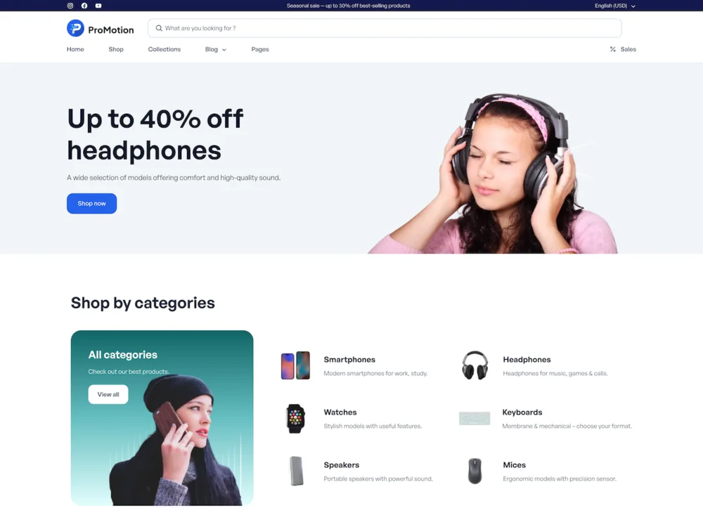 ProMotion Lite — Free WordPress Theme | TemplateWitch — TemplateWitch