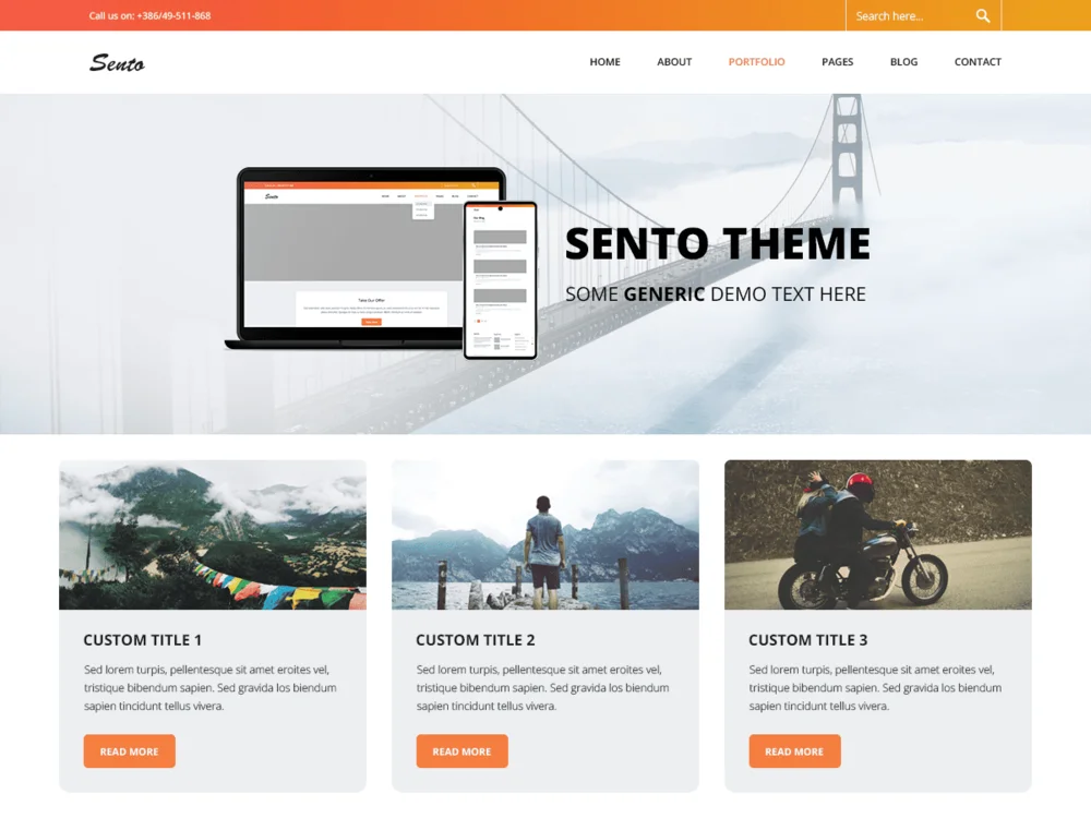 Sento iNews — Free WordPress Theme | TemplateWitch — TemplateWitch