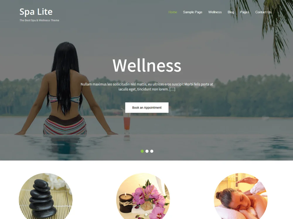 Spa Lite — Free WordPress Theme | TemplateWitch — TemplateWitch