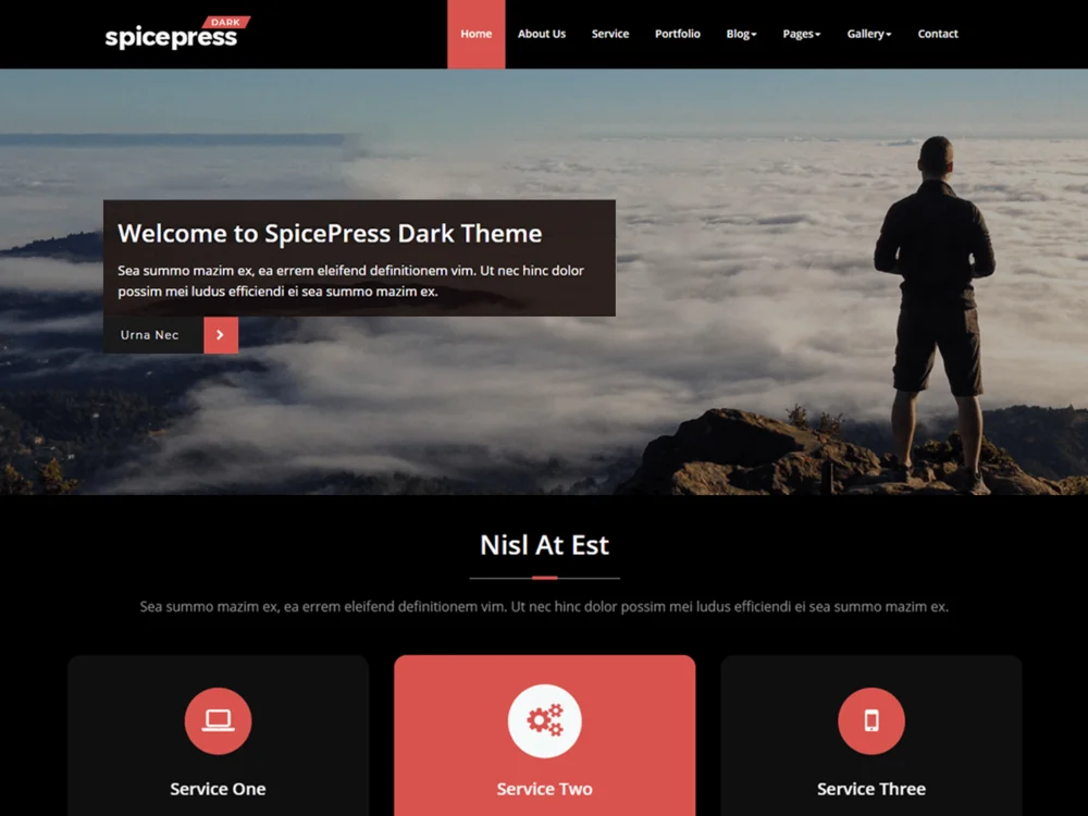 SpicePress Dark — Free WordPress Theme | TemplateWitch — TemplateWitch