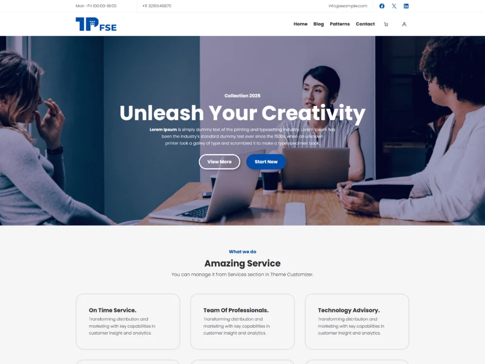 Themepalace FSE — Free WordPress Theme | TemplateWitch — TemplateWitch