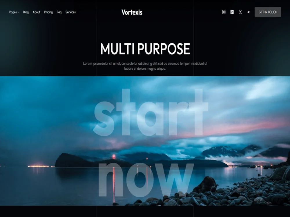 Vortexis — Free WordPress Theme | TemplateWitch — TemplateWitch