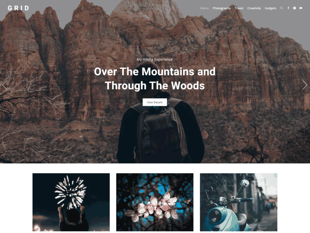 Yuma Grid — Free WordPress Theme | TemplateWitch — TemplateWitch