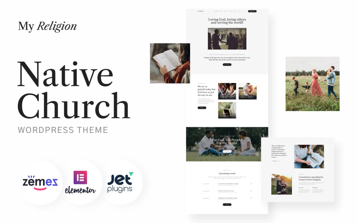 Native Church - Church WordPress Theme for Religious Or — Best ...
