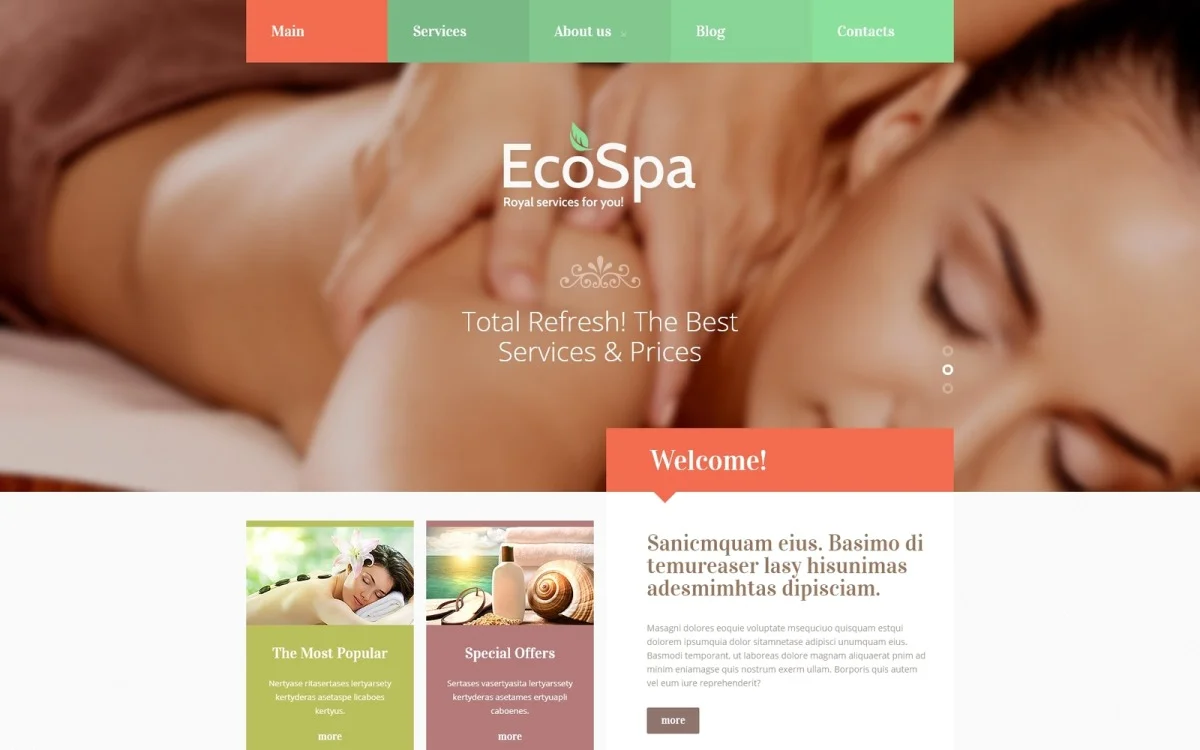 Spa Accessories Responsive Joomla Template — Best Template ...